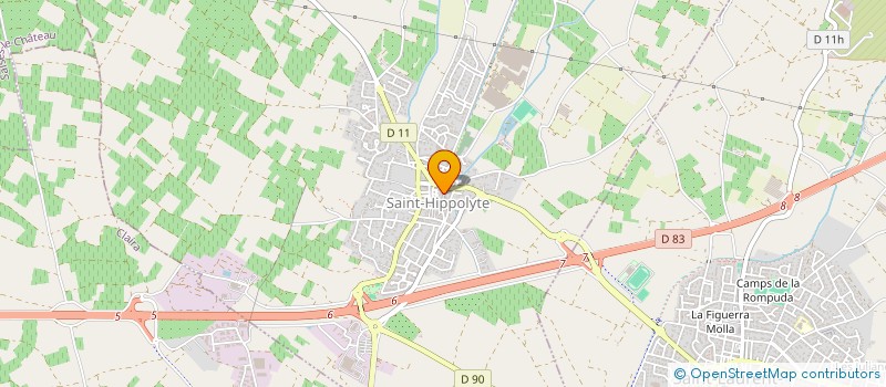 localisation de l'entreprise MONSIEUR PASCAL FERNANDEZ  SAINT-HIPPOLYTE