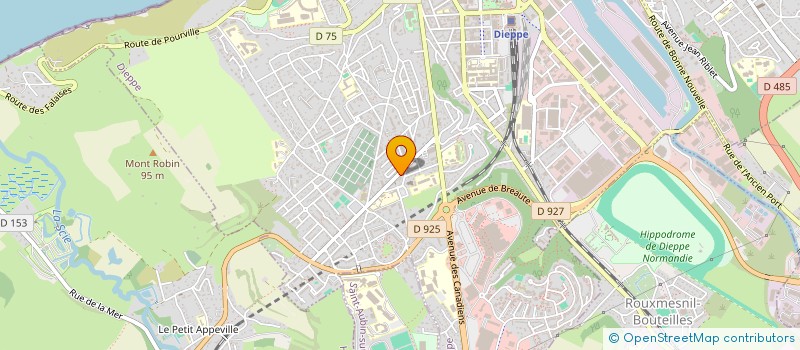 localisation de l'entreprise MONSIEUR PASCAL FERON à DIEPPE