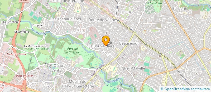 localisation de l'entreprise MONSIEUR PASCAL FERRE  SAINT-HERBLAIN