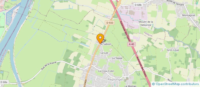 localisation de l'entreprise MONSIEUR PASCAL FERREIRA DOS REIS à REPLONGES