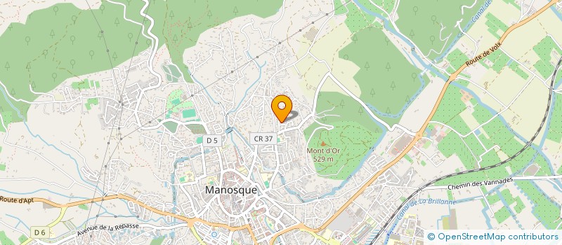 localisation de l'entreprise MONSIEUR PASCAL FERRER à MANOSQUE