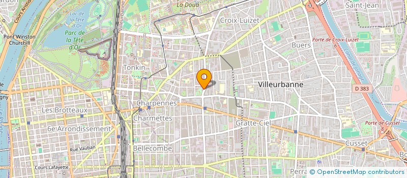 localisation de l'entreprise MONSIEUR PASCAL FERRER  VILLEURBANNE