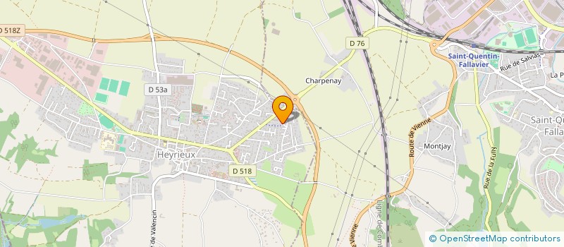 localisation de l'entreprise MONSIEUR PASCAL FERRUT  LES ABRETS EN DAUPHINE