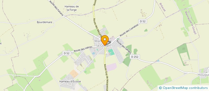 localisation de l'entreprise MONSIEUR PASCAL FILLASTRE  MANNEVILLE-LA-GOUPIL