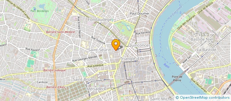 localisation de l'entreprise MONSIEUR PASCAL FILLEAU  BORDEAUX