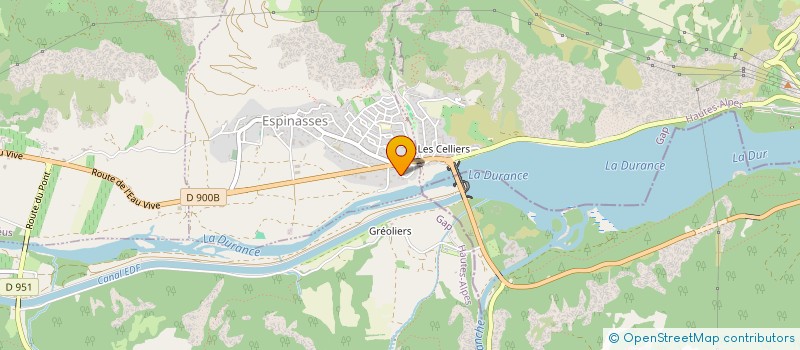 localisation de l'entreprise MONSIEUR PASCAL FINIELS  ESPINASSES