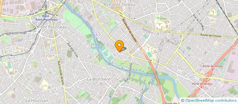 localisation de l'entreprise MONSIEUR PASCAL FLAMAND à NANTES