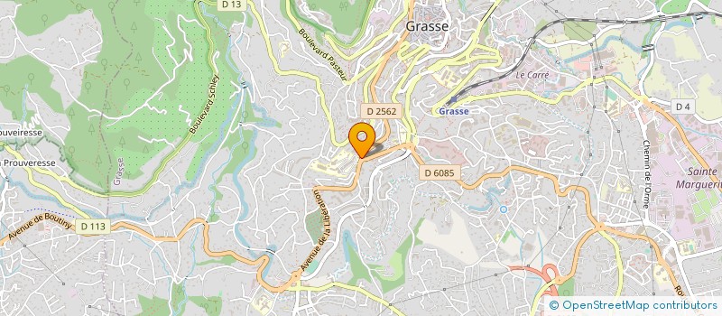 localisation de l'entreprise MONSIEUR PASCAL FLAMENT à GRASSE