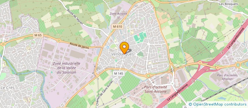 localisation de l'entreprise MONSIEUR PASCAL FLOT à VENDARGUES