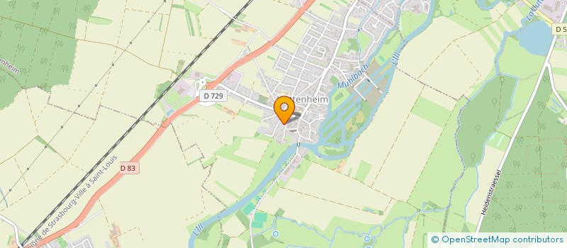 localisation de l'entreprise MONSIEUR PASCAL FLUCK  HUTTENHEIM