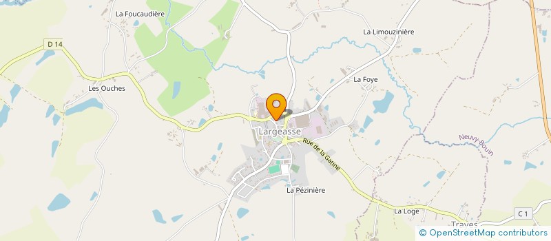 localisation de l'entreprise MONSIEUR PASCAL FOINARD à MONCOUTANT-SUR-SEVRE