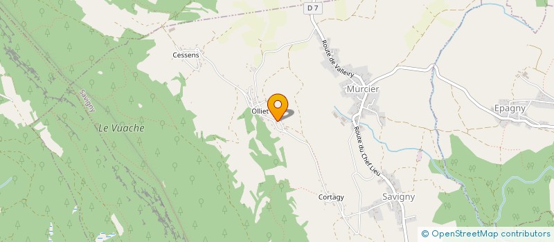 localisation de l'entreprise MONSIEUR PASCAL FOL  SAVIGNY