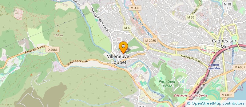 localisation de l'entreprise MONSIEUR PASCAL FOMBELLE à VILLENEUVE-LOUBET