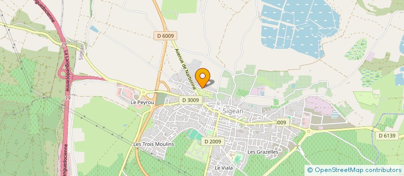 localisation de l'entreprise MONSIEUR PASCAL FONS à SIGEAN
