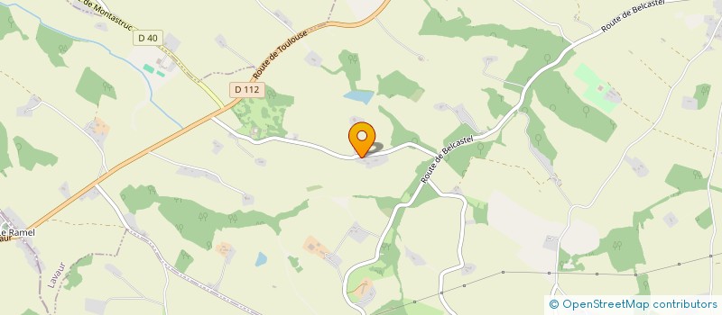 localisation de l'entreprise MONSIEUR PASCAL FONTAINE  LAVAUR