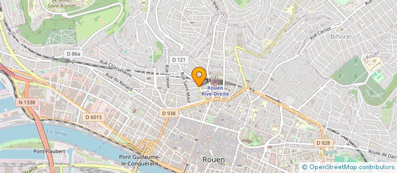 localisation de l'entreprise MONSIEUR PASCAL FONTAINE  ROUEN