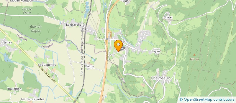 localisation de l'entreprise MONSIEUR PASCAL FONTANYI  DIGNA