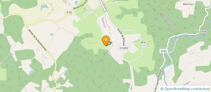 localisation de l'entreprise MONSIEUR PASCAL FONTENEAU  NONTRON