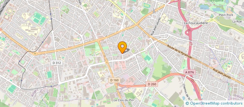 localisation de l'entreprise MONSIEUR PASCAL FONTENY à ANGERS