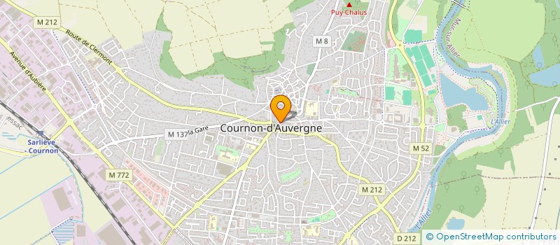 localisation de l'entreprise MONSIEUR PASCAL FORET à COURNON-D'AUVERGNE