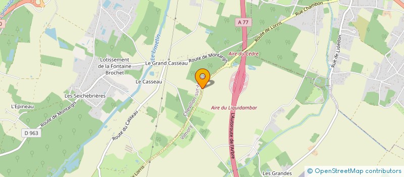 localisation de l'entreprise MONSIEUR PASCAL FORMOSA à CHEVILLON-SUR-HUILLARD