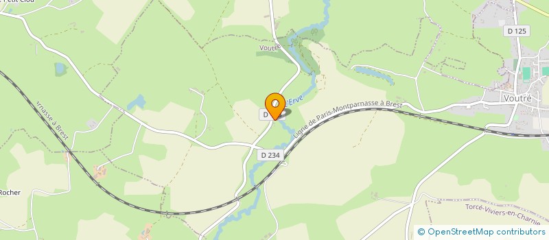 localisation de l'entreprise MONSIEUR PASCAL FOUCAULT  EVRON