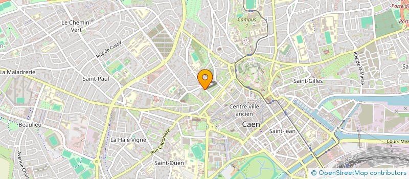 localisation de l'entreprise MONSIEUR PASCAL FOUCHER à CAEN