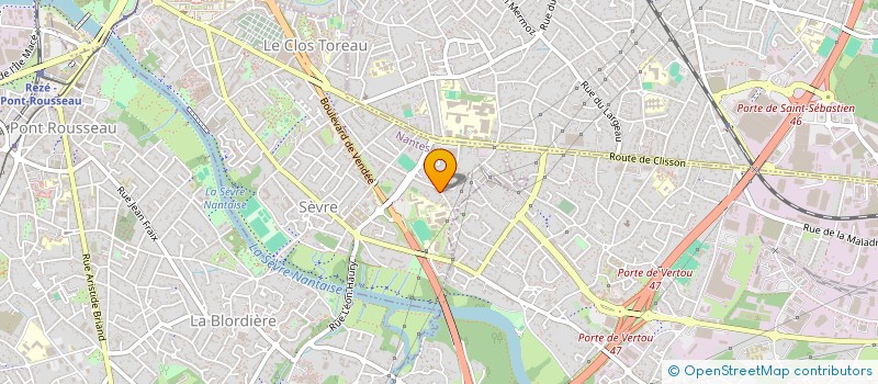 localisation de l'entreprise MONSIEUR PASCAL FOUCHER à NANTES