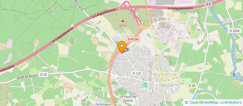 localisation de l'entreprise MONSIEUR PASCAL FOULCHER  BESSAN