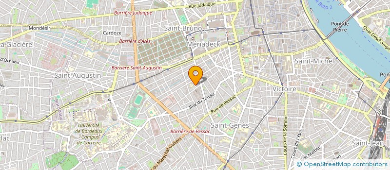 localisation de l'entreprise MONSIEUR PASCAL FOULON  BORDEAUX