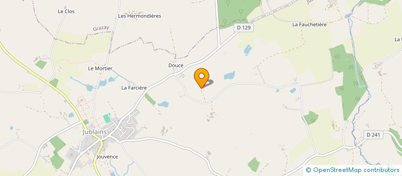 localisation de l'entreprise MONSIEUR PASCAL FOUQUET à VIMARTIN-SUR-ORTHE