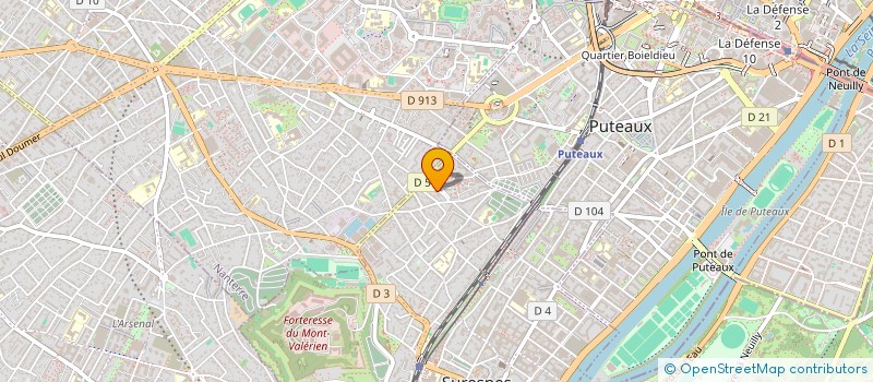 localisation de l'entreprise MONSIEUR PASCAL FOURESTIER à SURESNES
