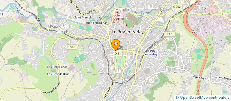 localisation de l'entreprise MONSIEUR PASCAL FOURNIER  LE PUY-EN-VELAY
