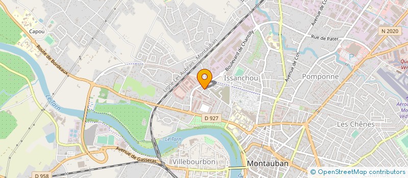 localisation de l'entreprise MONSIEUR PASCAL FOURNIER  MONTAUBAN