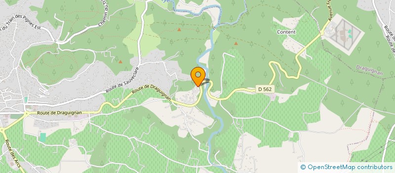 localisation de l'entreprise MONSIEUR PASCAL FOUSSIER  LORGUES