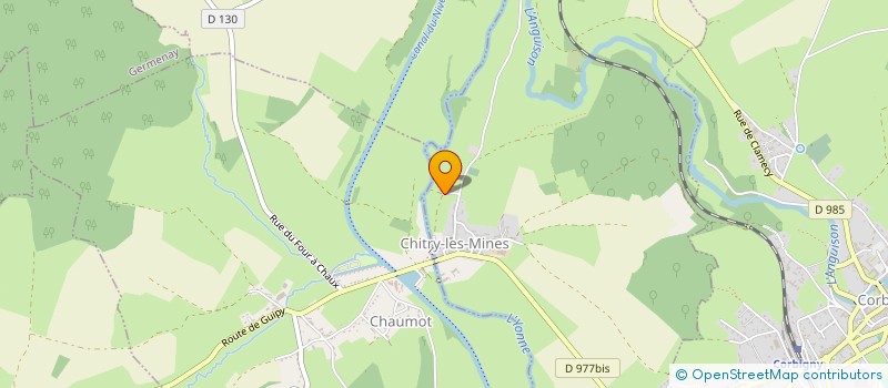 localisation de l'entreprise MONSIEUR PASCAL FRANCOIS  CHITRY-LES-MINES