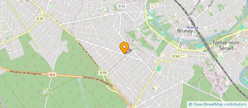 localisation de l'entreprise MONSIEUR PASCAL FRANCOIS CHRISTIN  MONTGERON