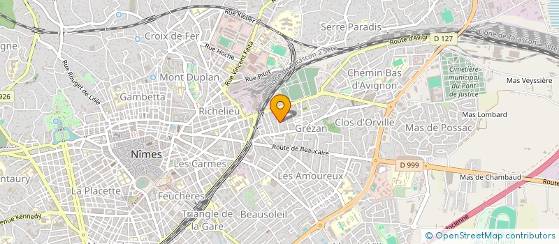 localisation de l'entreprise MONSIEUR PASCAL FRANOUX à NIMES