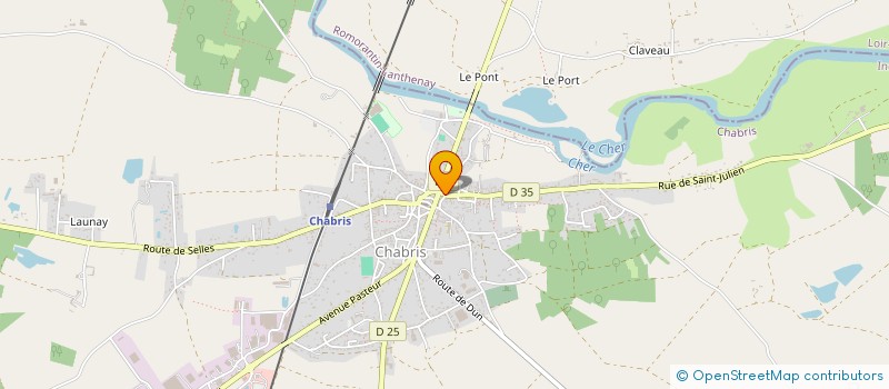 localisation de l'entreprise MONSIEUR PASCAL FRANQUELIN à CHABRIS