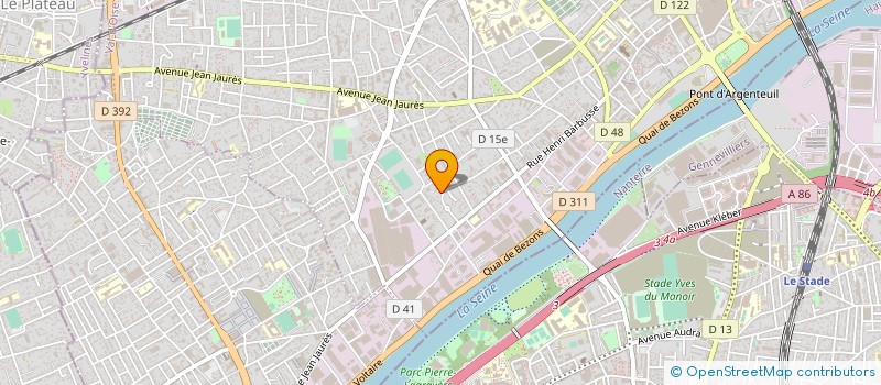 localisation de l'entreprise MONSIEUR PASCAL FRENAY  ARGENTEUIL