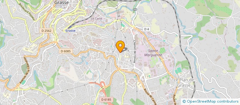 localisation de l'entreprise MONSIEUR PASCAL FRERE à GRASSE