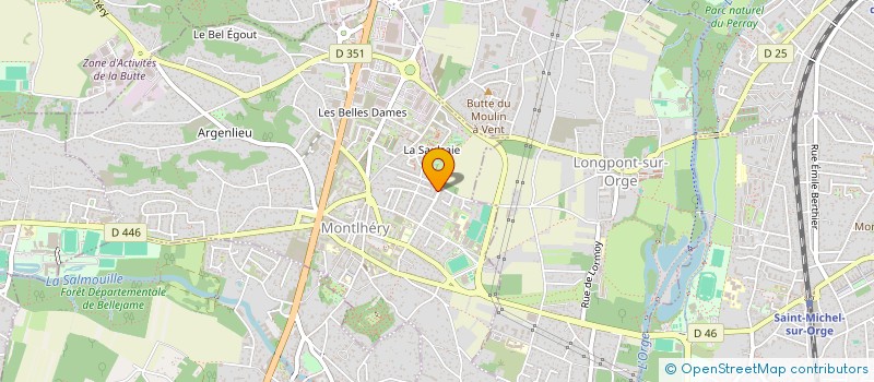 localisation de l'entreprise MONSIEUR PASCAL FREYDIGER  MONTLHERY