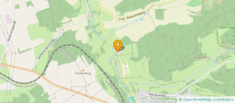 localisation de l'entreprise MONSIEUR PASCAL FRISING  KEDANGE-SUR-CANNER