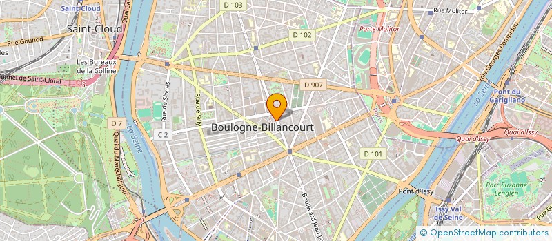 localisation de l'entreprise MONSIEUR PASCAL FROMENT à BOULOGNE-BILLANCOURT