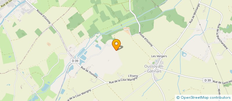 localisation de l'entreprise MONSIEUR PASCAL FUARD à OUSSOY-EN-GATINAIS