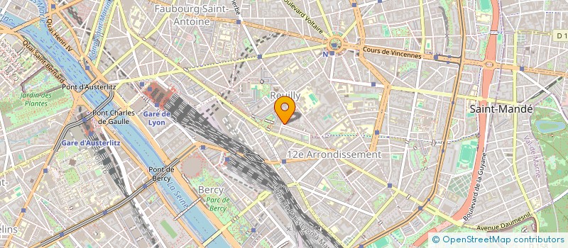 localisation de l'entreprise MONSIEUR PASCAL GABISON  PARIS