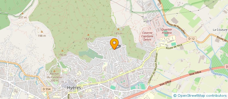 localisation de l'entreprise MONSIEUR PASCAL GADEA  HYERES