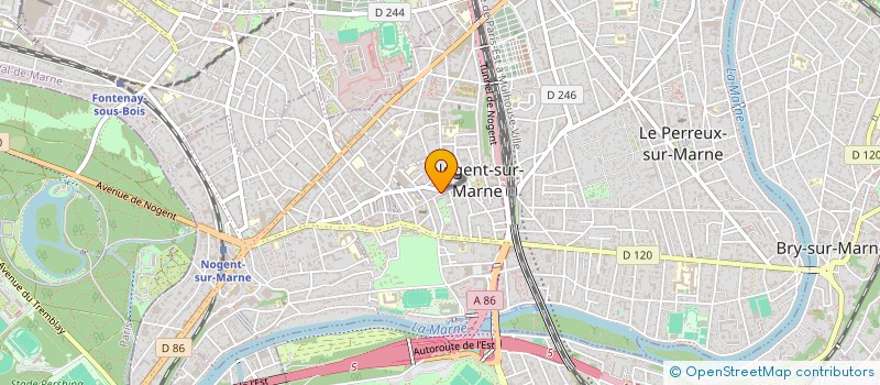 localisation de l'entreprise MONSIEUR PASCAL GAILLOURDET à NOGENT-SUR-MARNE