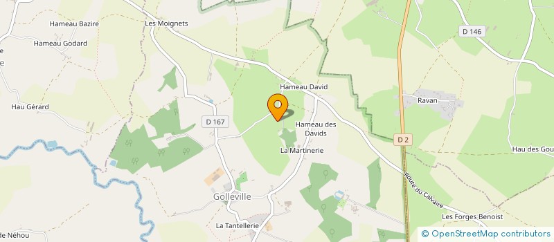 localisation de l'entreprise MONSIEUR PASCAL GALBADON  GOLLEVILLE