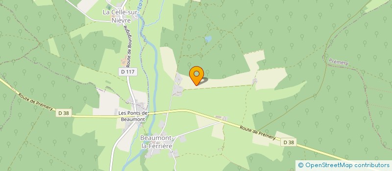 localisation de l'entreprise MONSIEUR PASCAL GALLAND à BEAUMONT-LA-FERRIERE